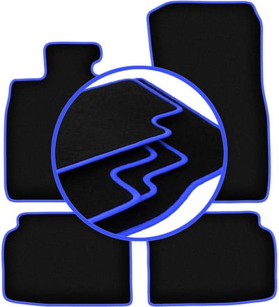 CARLUX-BLUE automatten voor: BMW 7 F01 sedan (2008-2015)