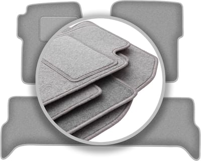 Grijze automatten voor: Land Rover Discovery II terreinwagen (1998-2004)