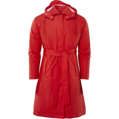 Rains Maat L/XL W Trench Coat 1513 Jas - 08 Red