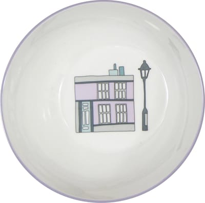 Sebra - Kinderschaaltje melamine Village girl