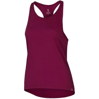 Ocun Fionna Mouwloos T-shirt Rood L Vrouw