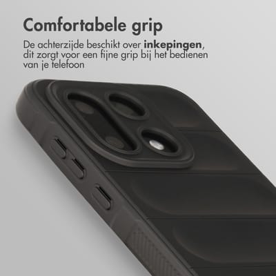 imoshion Hoesje - Geschikt voor OnePlus 15 - EasyGrip Backcover - Zwart