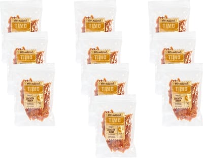 Timo Kip Kauwstrip - Hondensnacks - 10 x Kip 150 g