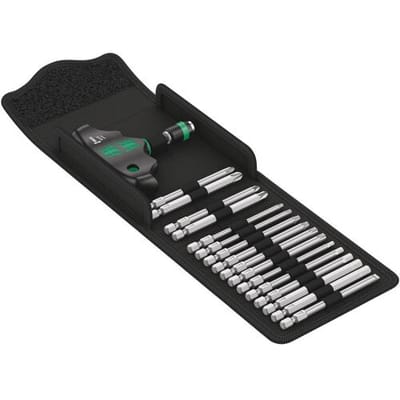 Wera Kompakt 400 05057470001 Bitset 15-delig 1/4 (6,3 mm) Hold-functie, Snelle wisselhouder