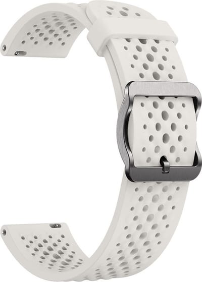 Siliconen bandje - geschikt voor Xiaomi Mi Watch / Watch 2 (PRO) / Watch S1 / Watch S1 Pro / Watch S2 / Watch S3 / Watch S4 / Watch S5 / Haylou / Redmi Watch 5 Active & Lite - sterrenlicht