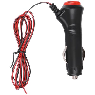 Kebidu Auto Socket Adapter Plug Connector met 1.5m Kabel Aan Uit Knop Schakelaar 12V 24V voor auto Motor Vrachtwagen