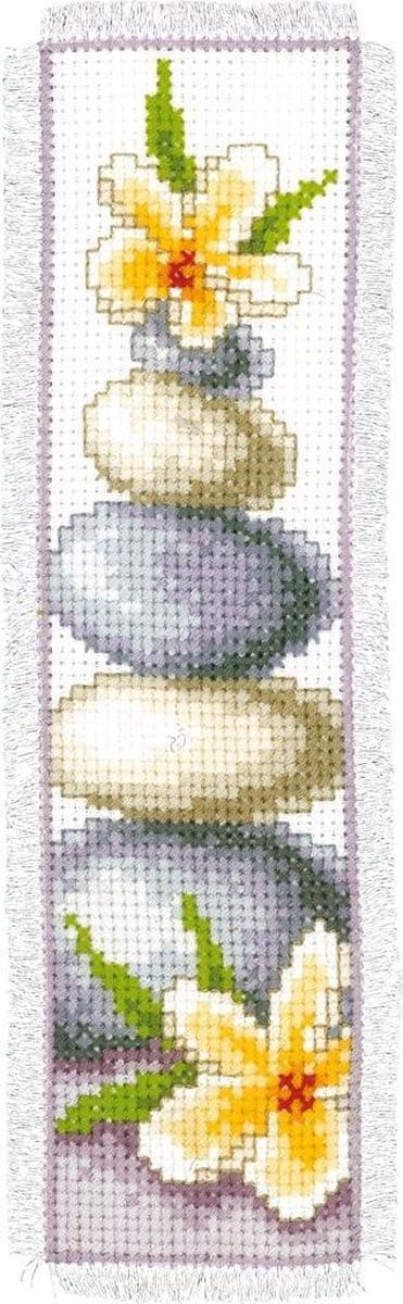 Vervaco - Bladwijzer kit - Stenen - PN-0143910 - Borduren - Borduurpakket - Borduurpakket volwassenen - Borduurpakket kind