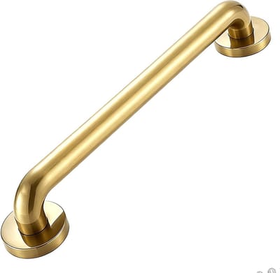 Veiligheidsbeugel - Douchegreep Wandbeugel - Veiligheid Thuis - Roestvrij Staal - 60 cm - Goudkleurig