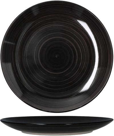 18delige Coffeeblack bordenset 6 personen