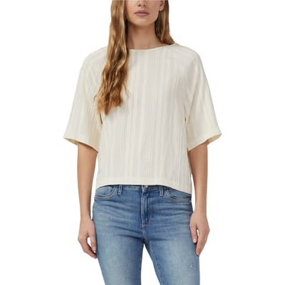 s.Oliver T-shirts Beige Talla: 38 | Blusas Outlet | Mujer | Marrón