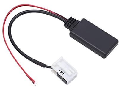 Allecto - Bluetooth Aux Audio Adapter - Draadloze Verbinding - Geschikt voor Auto's en Voertuigen - Eenvoudige Installatie - Ideaal voor Muziekstre...