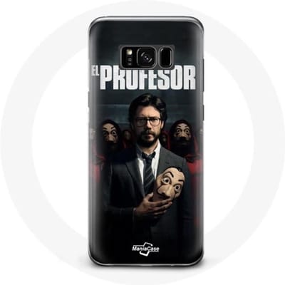 Hoesje - La Casa De Papel - Samsung Galaxy S8 - Flexibel - Zwart - Bescherming