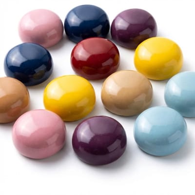 Gekleurde ronde koelkast magneten set van 10 stuks – decoratieve whiteboard magneten met matte afwerking voor koelkast, keuken en kantoor
