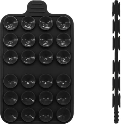 Tectier Dubbelzijdige Zuignap Telefoon Zoals Octobuddy - Zwart