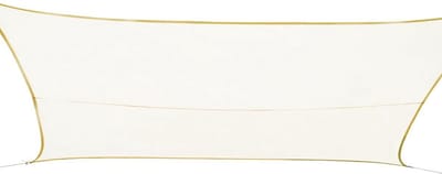 Hesperide schaduwdoek curacao - wit - 300 x 400 cm - rechthoek - waterafstotend - zonwering