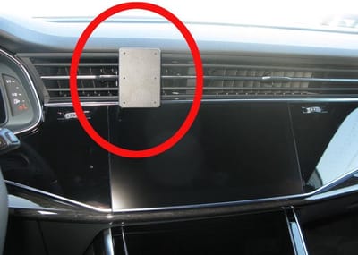 Brodit ProClip houder geschikt voor Audi Q7 2020 - / Audi Q8 2019-2024 Center mount