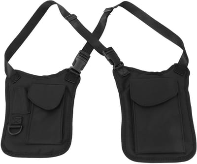 Allecta - Verstelbare Okseltas voor Telefoon en Sleutels | Dubbele Schouder | Polyester | Outdoor en Reizen | Bergbeklimmen | Stadsexcursies