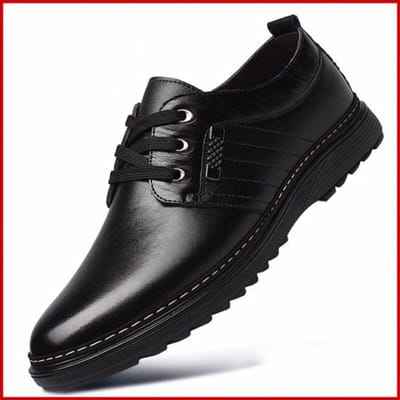 Brogue Formele Schoenen Heren Leren Dress Schoenen Echte Retro Puntige Neus Oxford Heren Schoenen Veterschoenen 39 black
