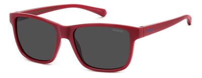 Polaroid kids Zonnebril PLD 8067/S Volwassenen Rood Polariserend GRS (global recycled standerd) certificated