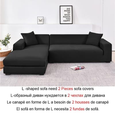 Zomer waterdichte bankhoes ademende stretch bankhoezen bank chaise hoes lounge voor thuis woonkamer tuin meubelhoes Part AA (S) Size zwart