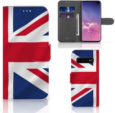 Samsung Galaxy S10 Plus Bookstyle Case Groot-Brittannië