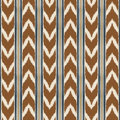 Behang Edgy Ikat bruin