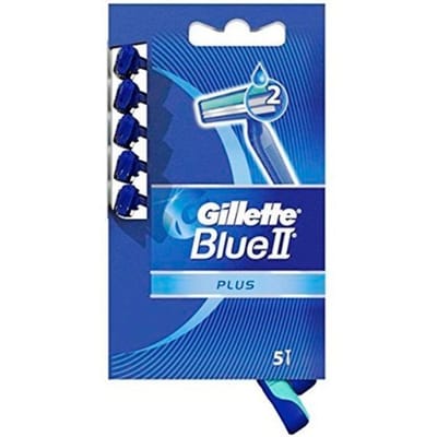 Gillette Wegwerpkrabbers Blauw II 5 stuks
