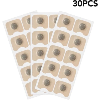 30-150 Stuks Magnetische Neusademhalingspleisters IJzeren Neusstrips Verbeteren Luchtstroom Verminderen Snurken Betere Slaapkwaliteit beige