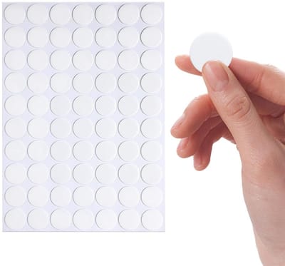 70 Stuks Ronde Dubbelzijdige Kleefpunten 20mm Sterk Klevend en Waterdicht