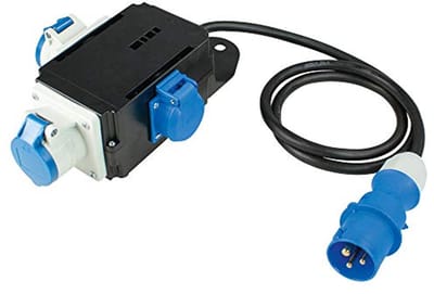 Mixo Ems-Stroomverdeler, IP44, 230V/16A, 1,5 meter Kabellengte | Stroom en Licht Oplossingen