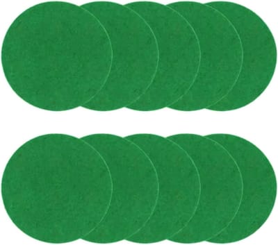 Air Hockey Pusher Pads - Pusher Vervanging - Air Hockey Spel - Polyestervezel Ambacht - 59/74/94 mm - Zwart