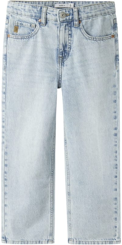 Name it winter jeansbroek jongens - blauw - straight fit - NkmRyan