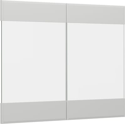 Vicco R-Line Keukenfront – 79.2 x 59 cm meubelfront voor de glazen hangkast Wit Landhuis