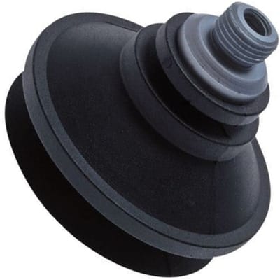 52mm Balg siliconen Helder Vacuümzuignap G 1/8 inch Slag 12mm - SCL-B-52-12-SI-M-018