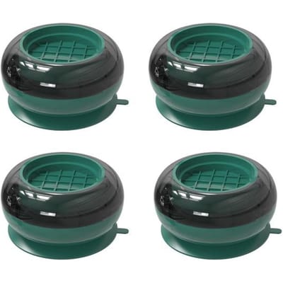 4 Stuks Anti-Vibratie Voetpads Rubberen Poten Antislip Stil Skid Raiser Mat Voor Wasmachine Koelkast Tafelondersteuning Dempers Standaard