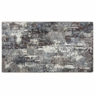 vidaXL - Vloerkleed - wasbaar - 80x150 - cm - meerkleurig