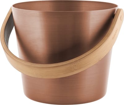Design Sauna Emmer met beugel - Koper Bruin (5L)