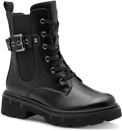 Marco Tozzi Dames Enkellaarsje 2-25249-45 001 F-breedte Maat: 36 EU