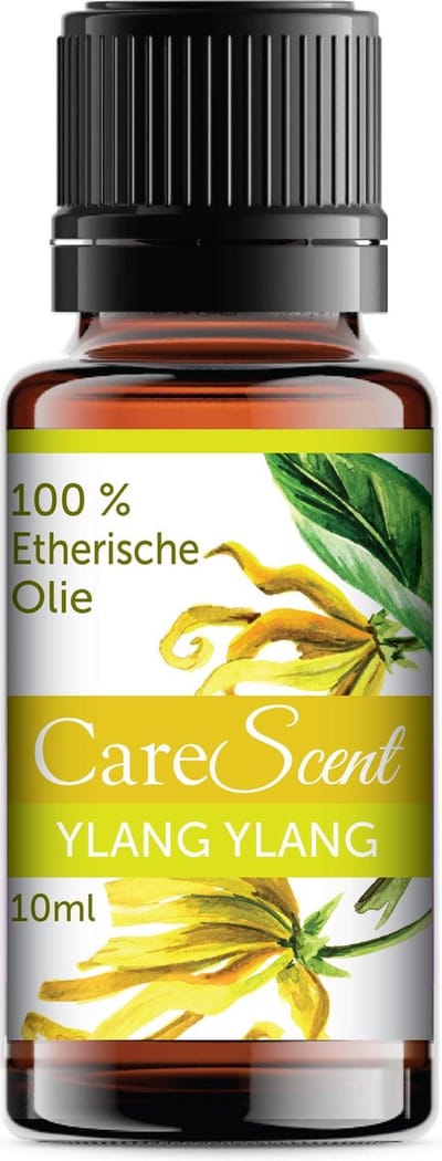 CareScent Ylang Ylang (Eerste Graad) Etherische Olie - Aromatherapie - Essentiële Olie - Geur voor Diffusers - 10ml
