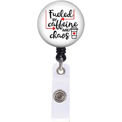 Bobine de Badge d'identification rotative, 1 pièce, pour médecins et infirmières, porte-carte de travail, accessoires pour travailleurs médicaux, Clip pour carte d'employé du personnel