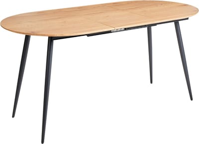 CLAVET - Uitschuifbare eettafel - Lichtbruin - MDF