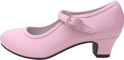Spaanse Prinsessen schoenen licht roze maat 35 (binnenmaat 22,5 cm) bij jurk verkleedkleding meisje