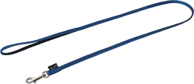 VADIGRAN Soft Grip Hondenlijn - Nylon - Gevoerd - Blauw - S - Breedte: 1 cm - Lengte: 120 cm
