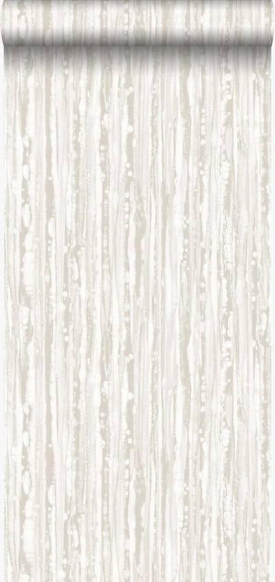 Origin Wallcoverings behang strepen gebroken wit - 53 cm x 10.05 m - 346639