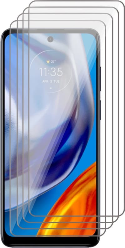 Screenprotector geschikt voor Motorola Moto E32 / E32s - 4x Glas Screen Protector