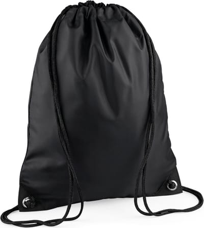 Premium Gymsac Sporttas BagBase - 11 Liter Black