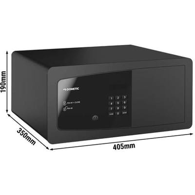 GGM Gastro DOMETIC ProSafe - Zimmersafe - MD405R2 - Türanschlag Rechts - 23 Liter
