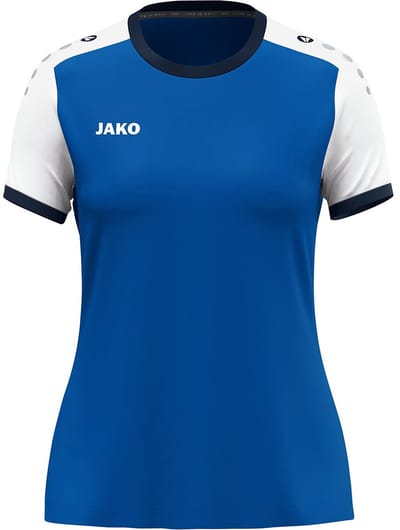 Jako Dynamic Shirt Korte Mouw Dames - Royal / Wit / Marine | Maat: S