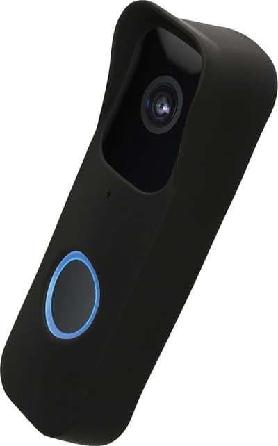 kwmobile hoes voor video deurbel - geschikt voor Blink Video Doorbell - Siliconen case ter bescherming - In zwart