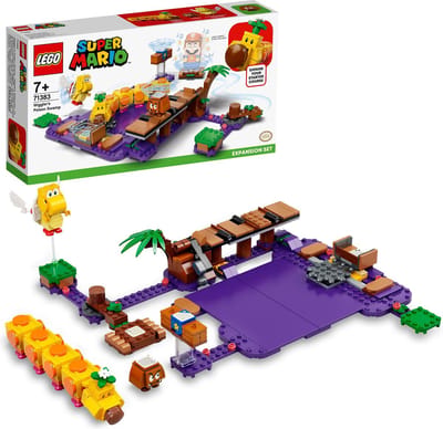 LEGO® Super MarioTM Uitbreidingsset: Wigglers giftige moeras 71383 bouwset, verzamelspeelset voor kinderen; combineer met de LEGO Super Mario Avonturen met Mario startset (71360) (374 onderdelen)
